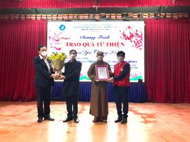 Ấm áp chương trình thiện nguyện Xuân Yêu Thương 2022 tại Tổ đình chùa Keo Thái Bình